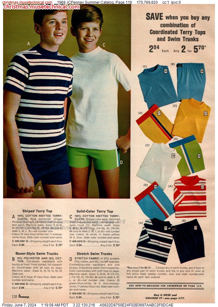 1969 JCPenney Summer Catalog, Page 118