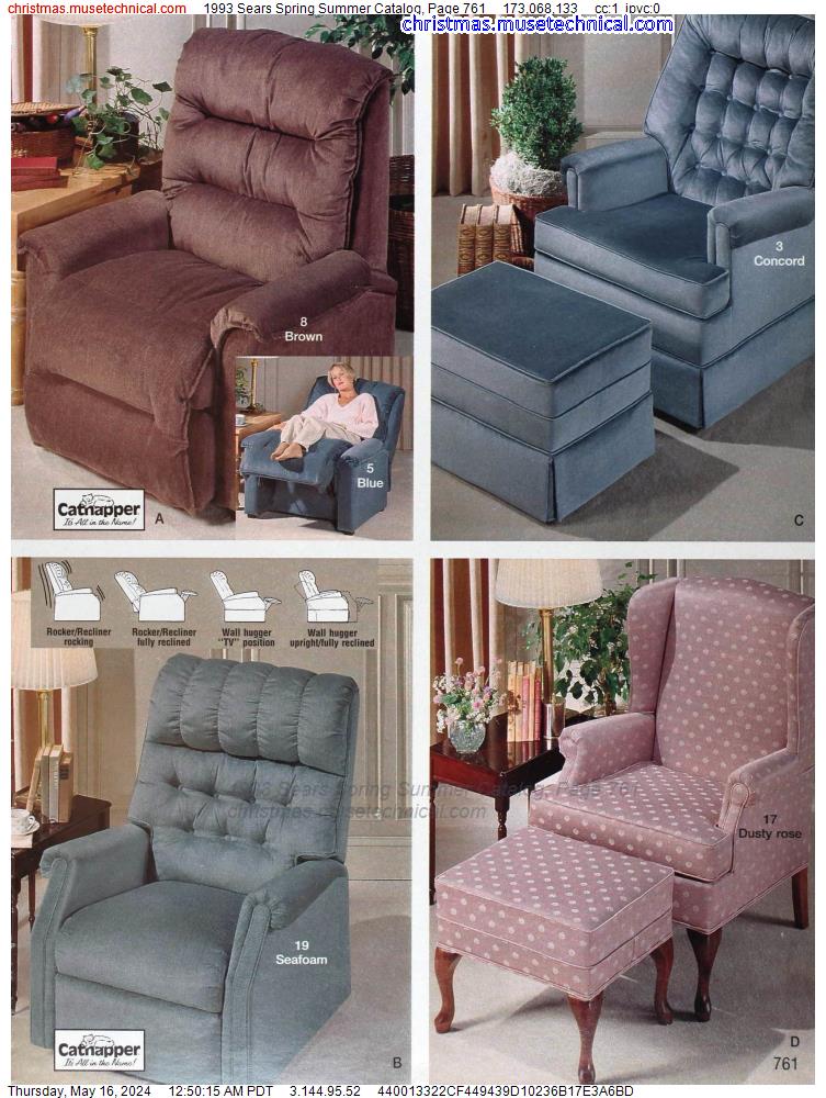 1993 Sears Spring Summer Catalog, Page 761