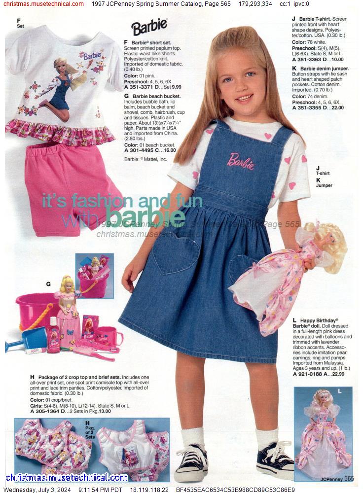 1997 JCPenney Spring Summer Catalog, Page 565 - Catalogs & Wishbooks
