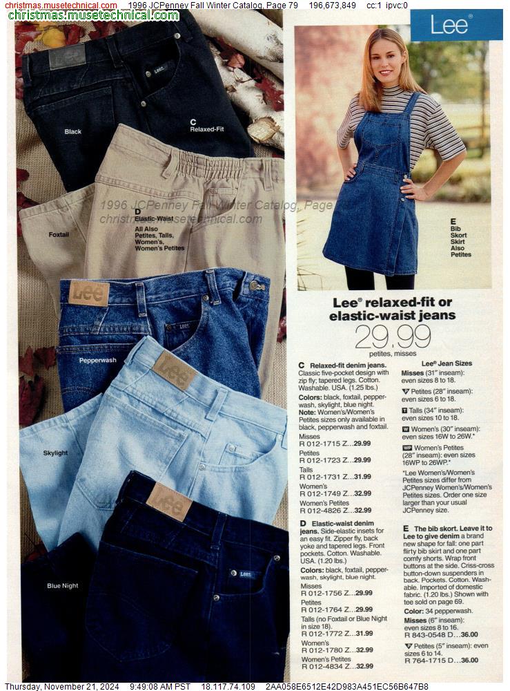 1996 JCPenney Fall Winter Catalog, Page 79