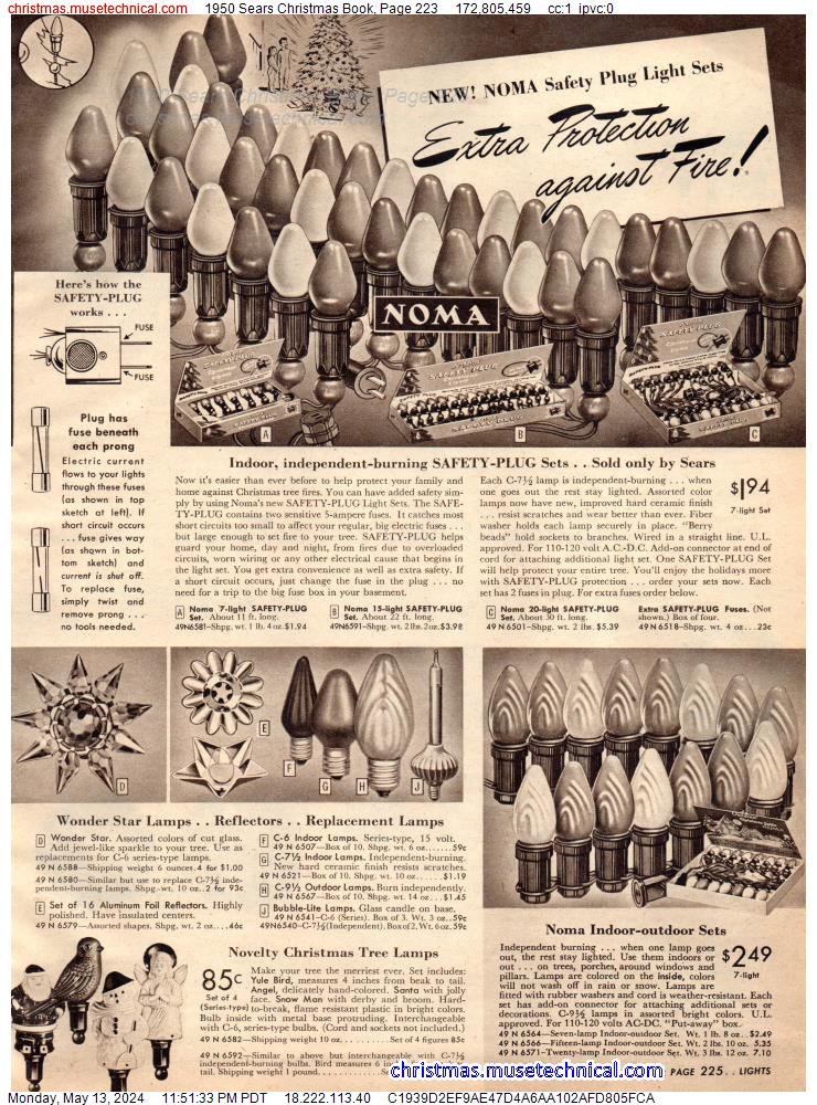 1950 Sears Christmas Book, Page 223