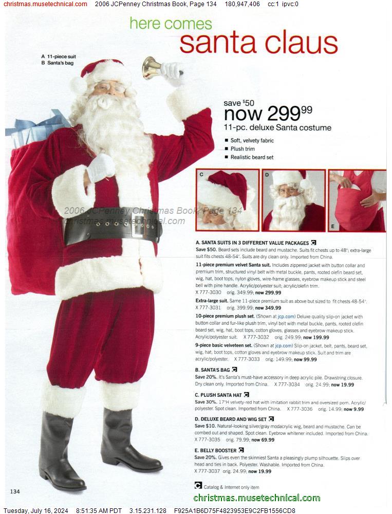 2006 JCPenney Christmas Book, Page 134