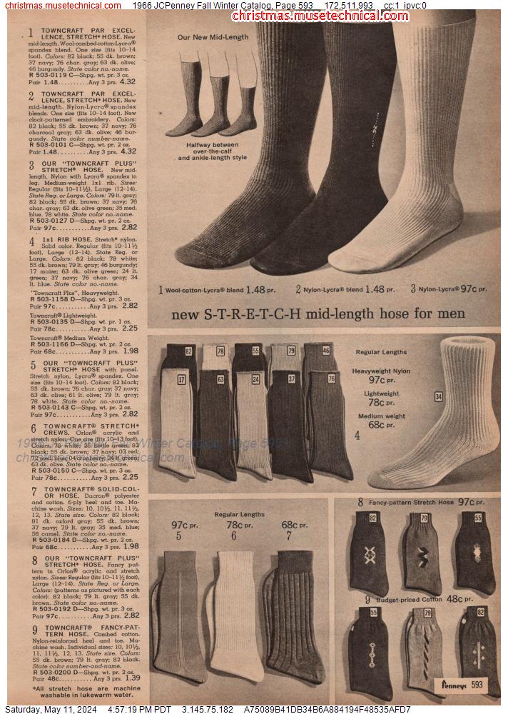 1966 JCPenney Fall Winter Catalog, Page 593