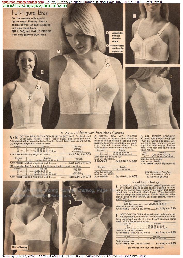1972 JCPenney Spring Summer Catalog, Page 186