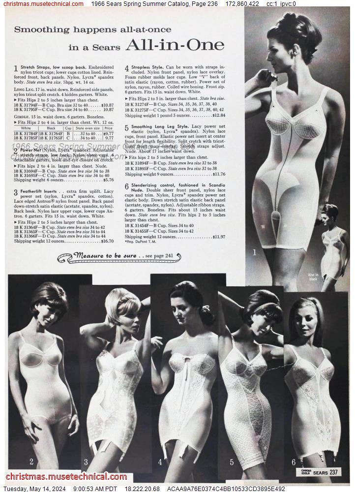 1966 Sears Spring Summer Catalog, Page 236