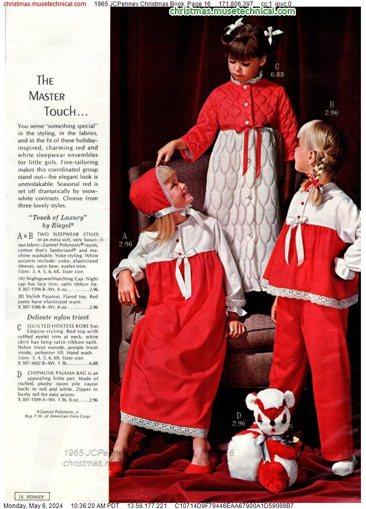 1965 JCPenney Christmas Book, Page 16