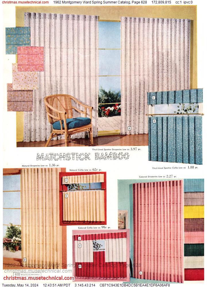 1962 Montgomery Ward Spring Summer Catalog, Page 628