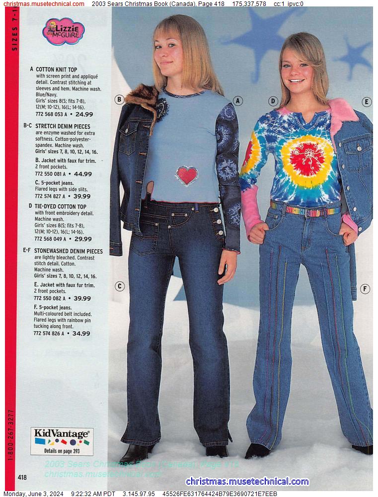 2003 Sears Christmas Book (Canada), Page 418