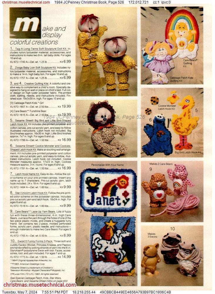 1984 JCPenney Christmas Book, Page 526
