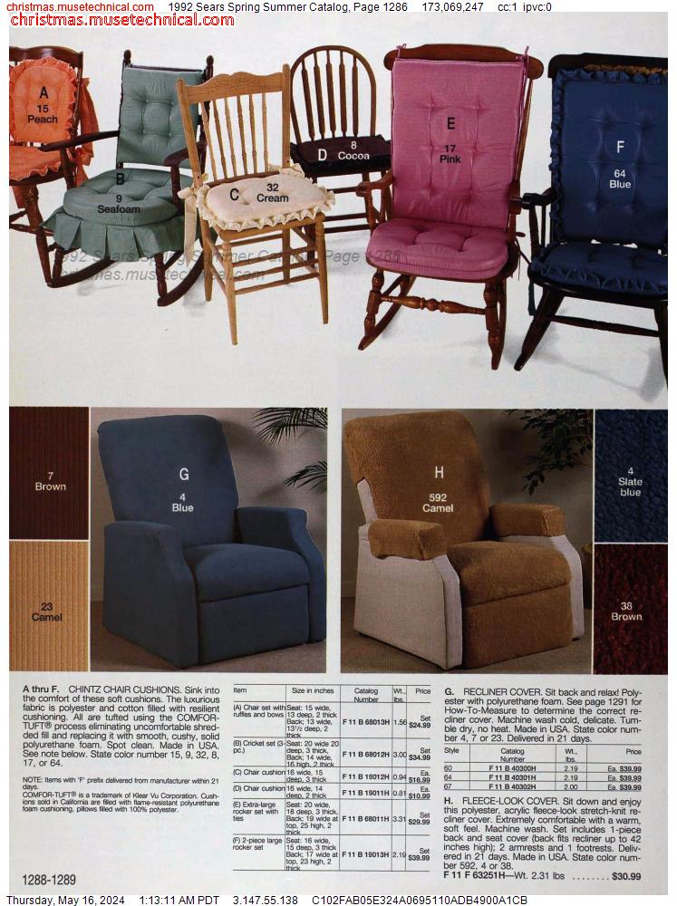 1992 Sears Spring Summer Catalog, Page 1286