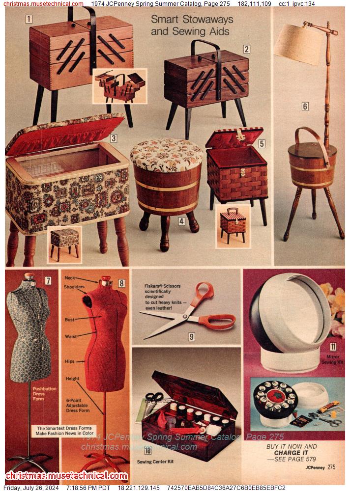 1974 JCPenney Spring Summer Catalog, Page 275