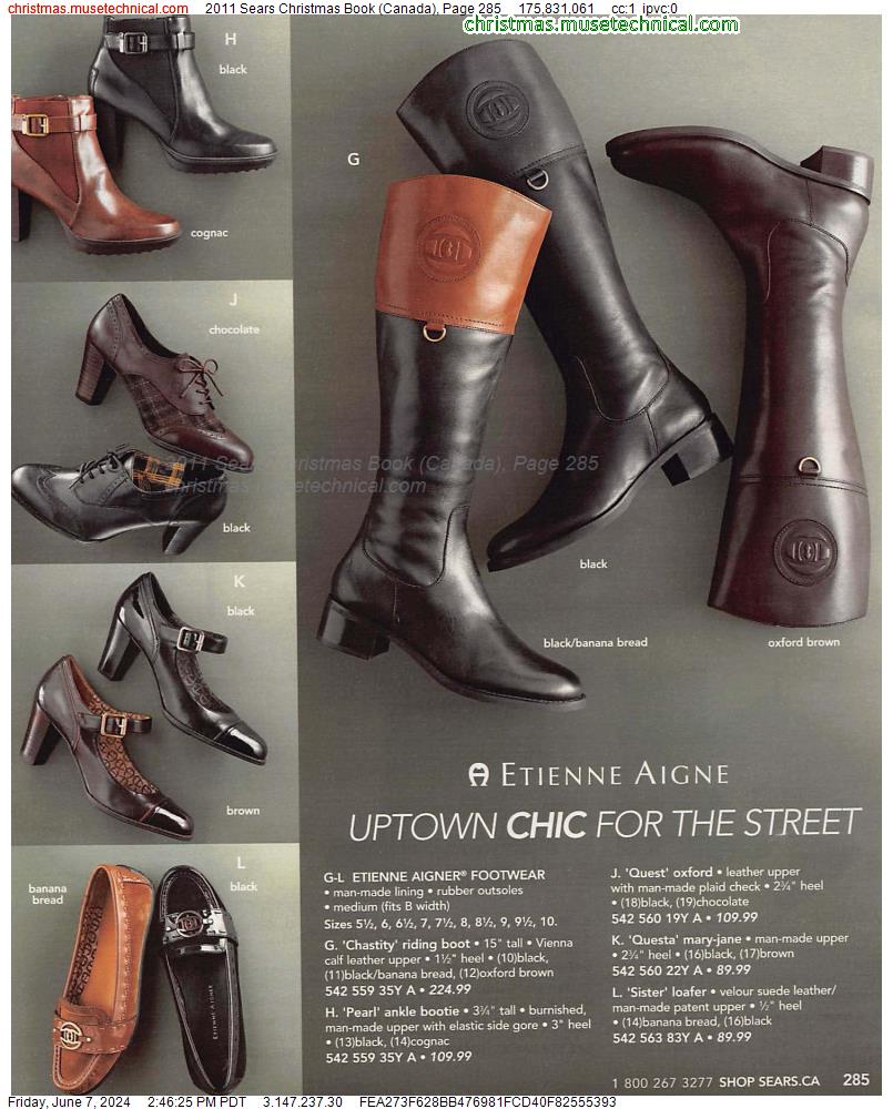 2011 Sears Christmas Book (Canada), Page 285