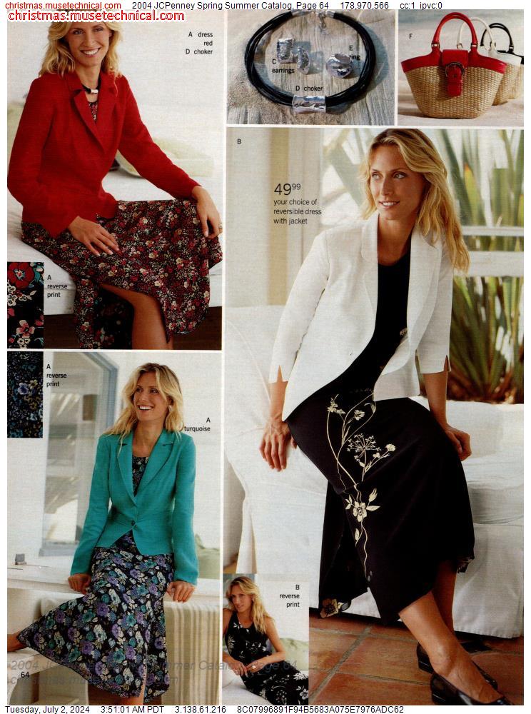 2004 JCPenney Spring Summer Catalog, Page 64