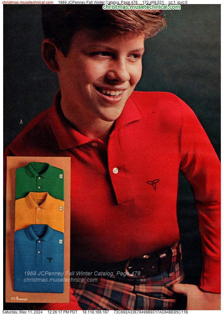 1969 JCPenney Fall Winter Catalog, Page 478