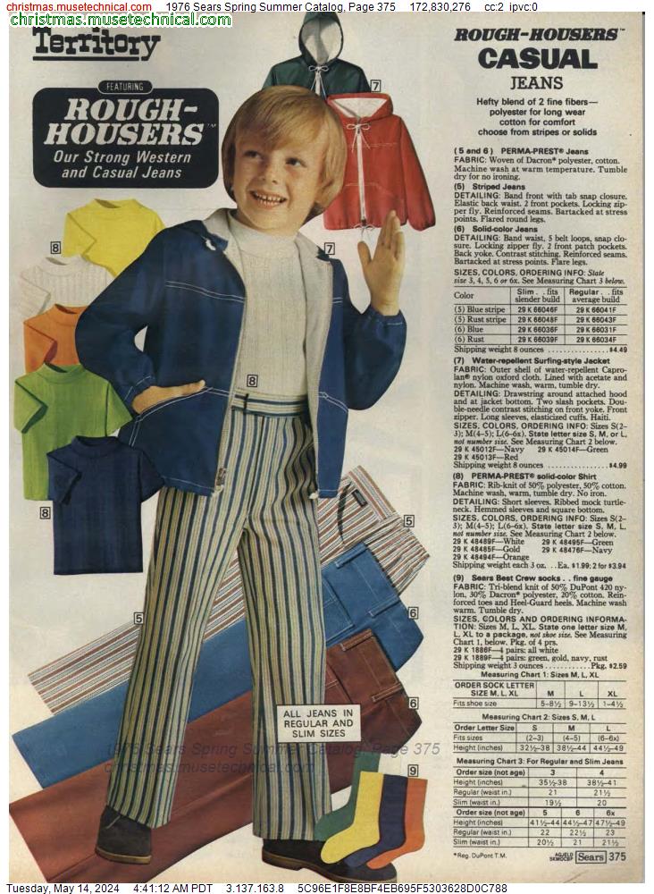 1976 Sears Spring Summer Catalog, Page 375