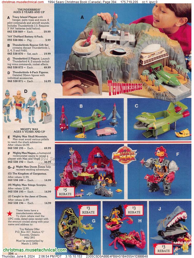 1994 Sears Christmas Book (Canada), Page 394