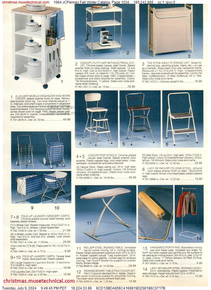 1984 JCPenney Fall Winter Catalog, Page 1034