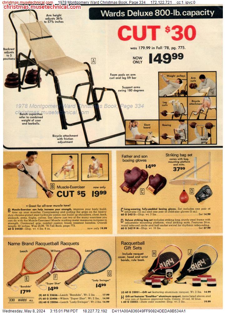1978 Montgomery Ward Christmas Book, Page 334