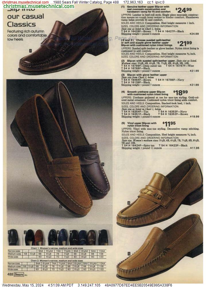 1980 Sears Fall Winter Catalog, Page 488