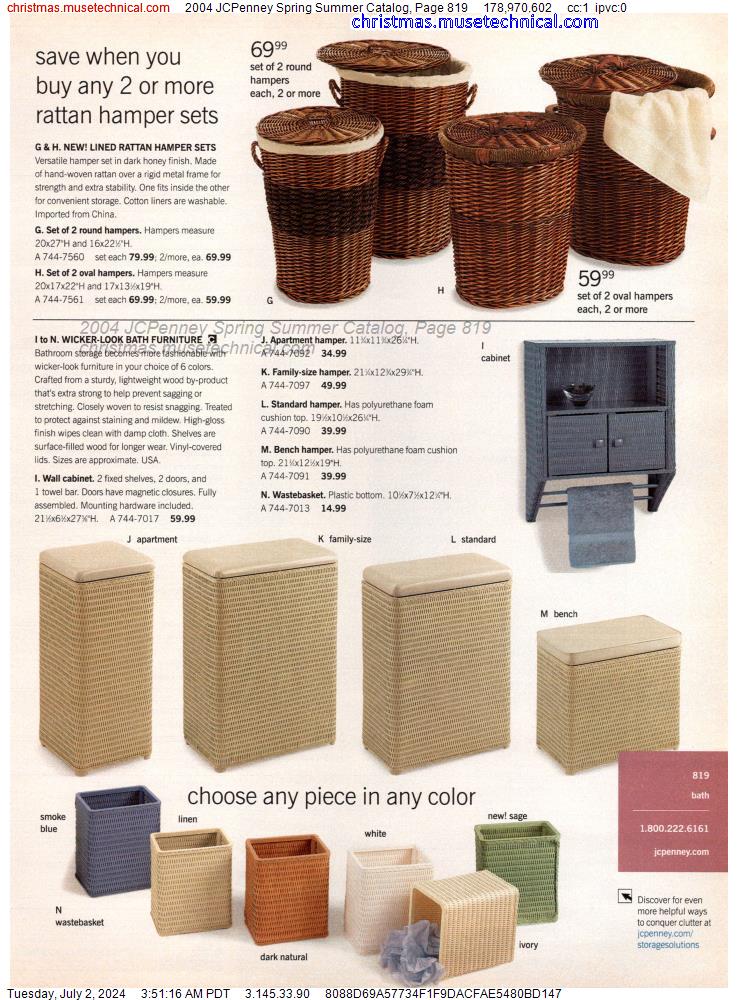 2004 JCPenney Spring Summer Catalog, Page 819