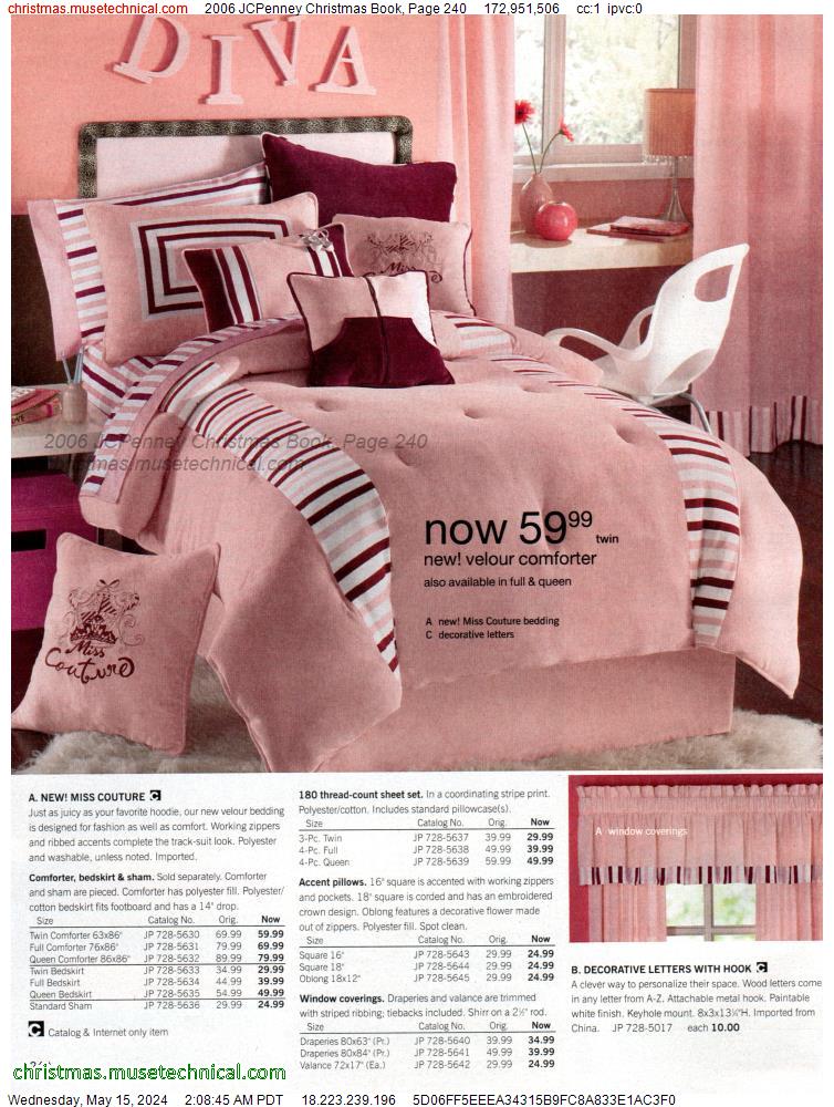 2006 JCPenney Christmas Book, Page 240