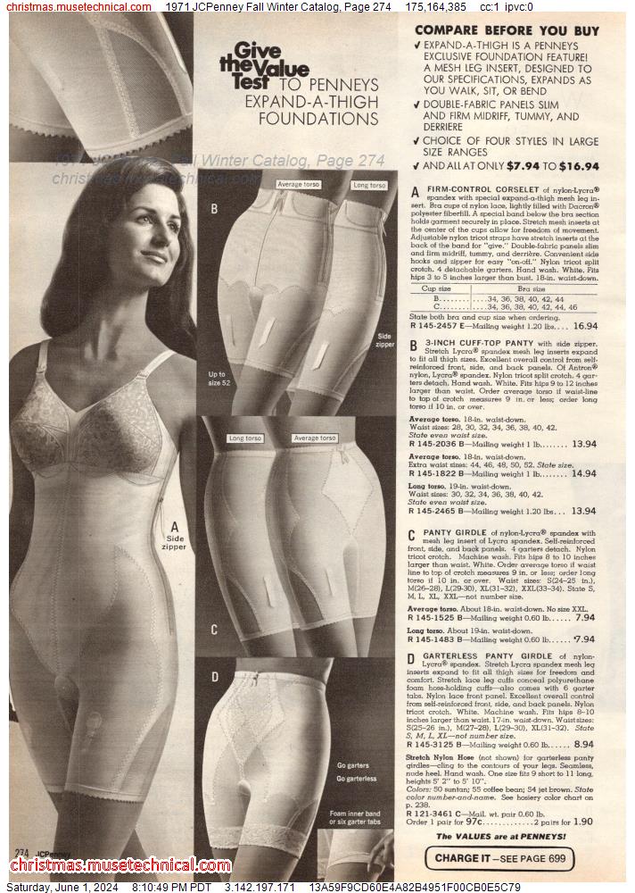 1971 JCPenney Fall Winter Catalog, Page 274