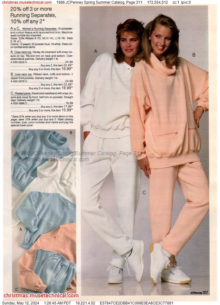 1986 JCPenney Spring Summer Catalog, Page 311