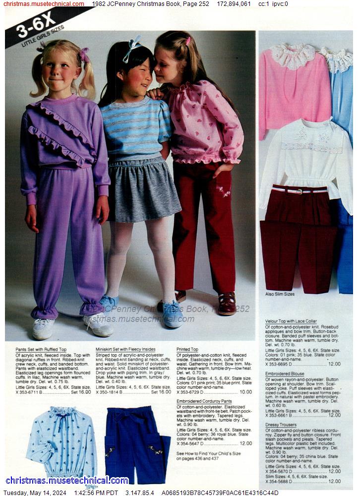 1982 JCPenney Christmas Book, Page 252