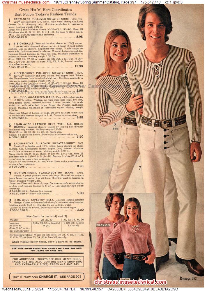1971 JCPenney Spring Summer Catalog, Page 397