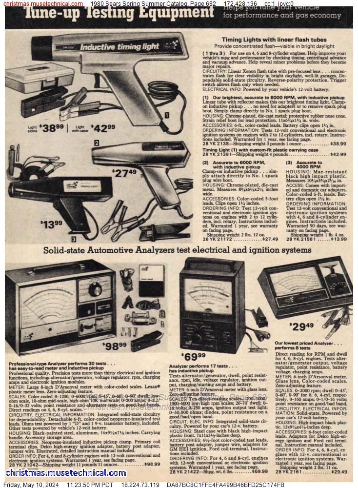1980 Sears Spring Summer Catalog, Page 682