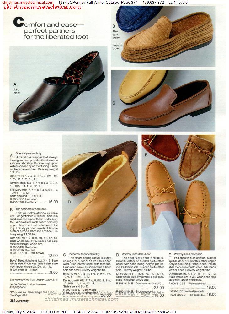 1984 JCPenney Fall Winter Catalog, Page 374