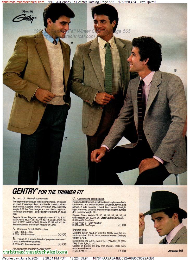1983 JCPenney Fall Winter Catalog, Page 565
