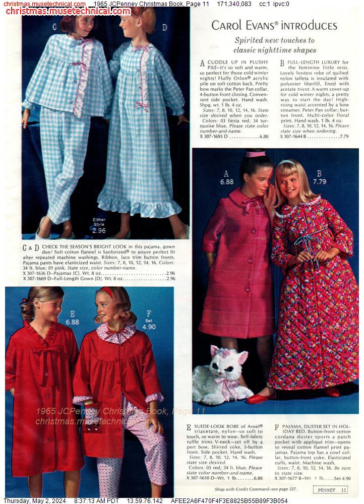 1965 JCPenney Christmas Book, Page 11