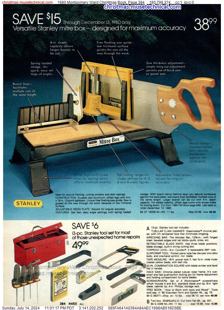 1980 Montgomery Ward Christmas Book, Page 384