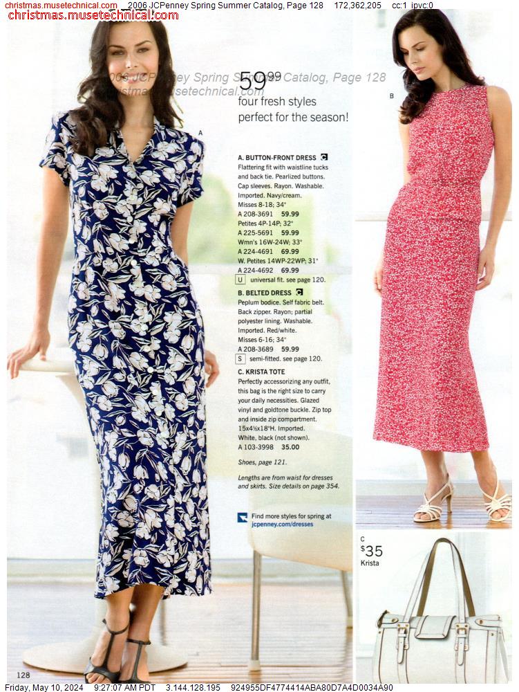 2006 JCPenney Spring Summer Catalog, Page 128