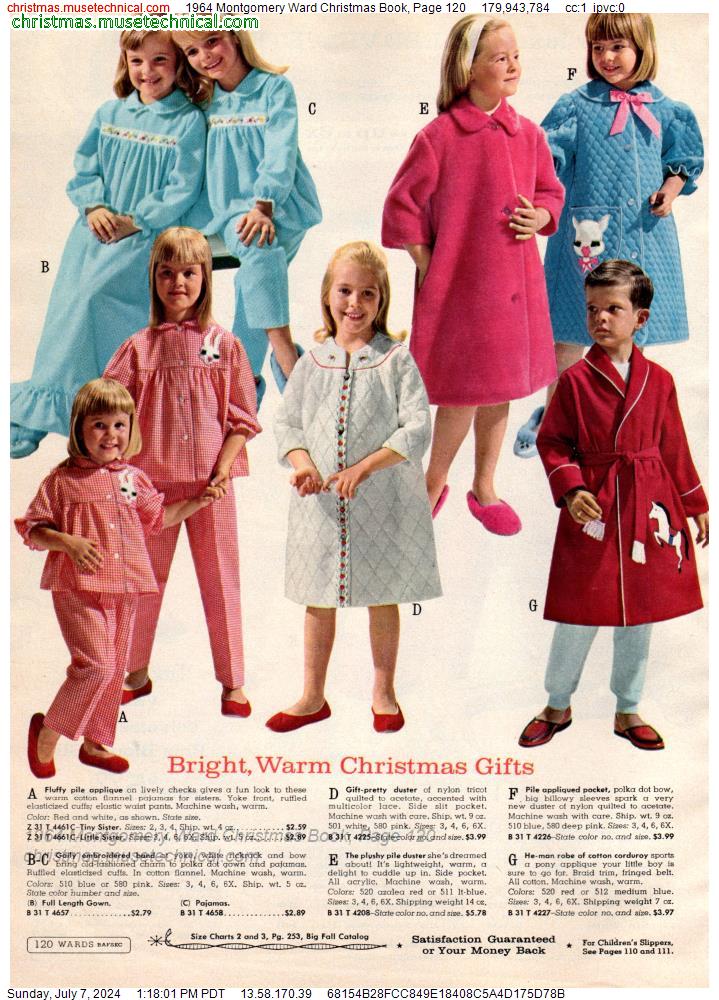 1964 Montgomery Ward Christmas Book, Page 120