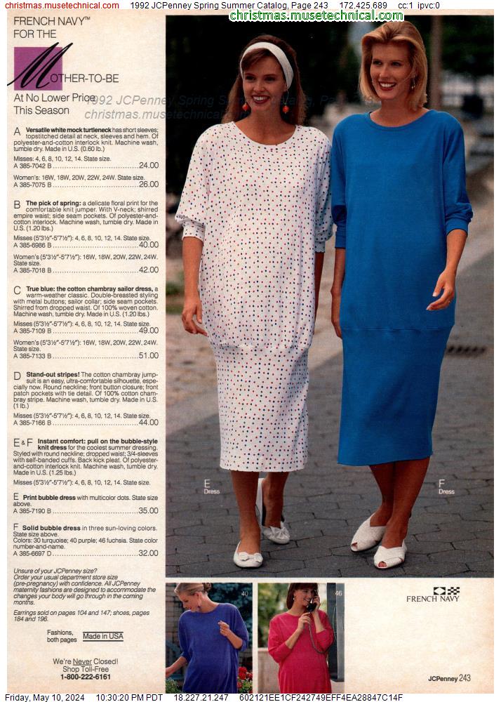 1992 JCPenney Spring Summer Catalog, Page 243