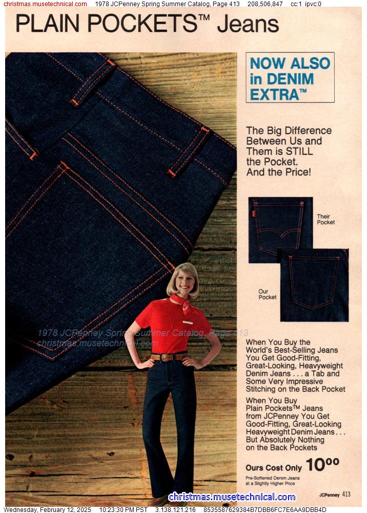 1978 JCPenney Spring Summer Catalog, Page 413