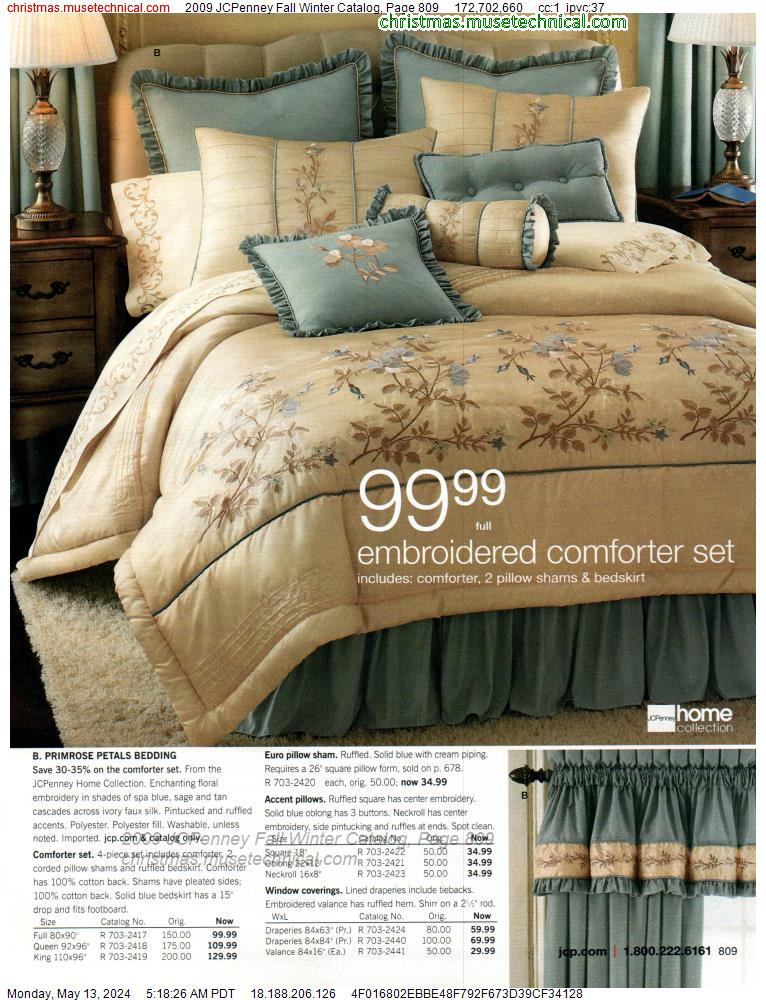 2009 JCPenney Fall Winter Catalog, Page 809