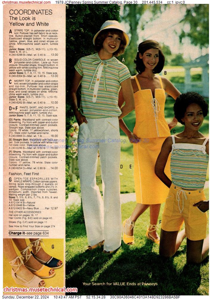 1978 JCPenney Spring Summer Catalog, Page 30