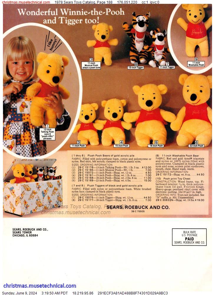 1978 Sears Toys Catalog, Page 188