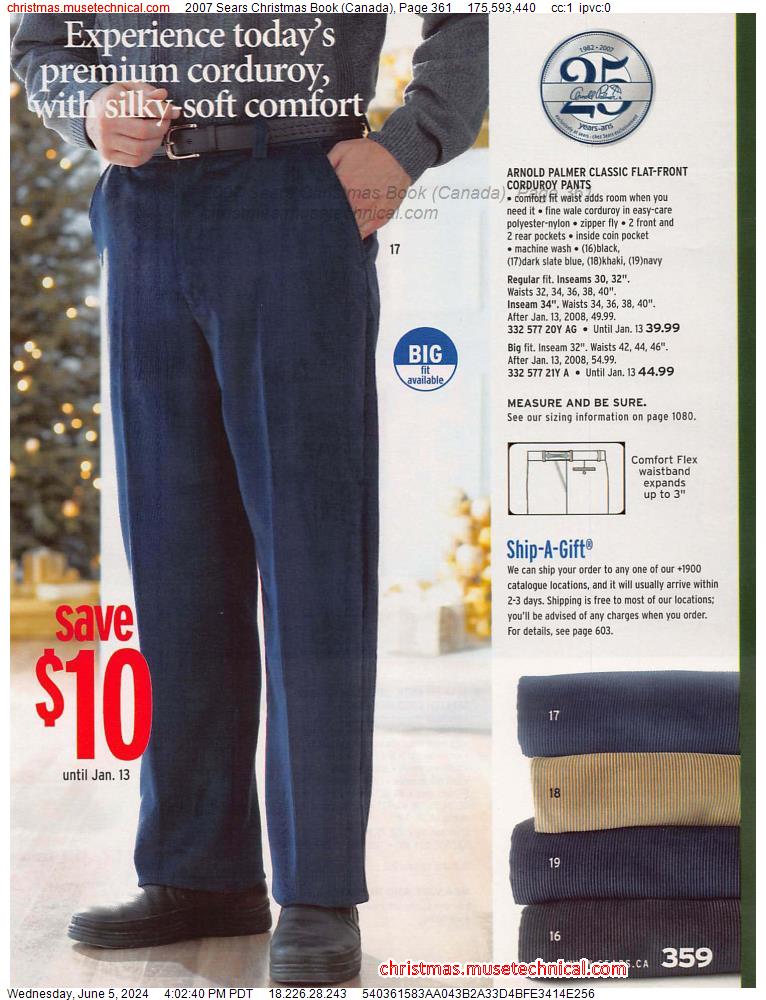 2007 Sears Christmas Book (Canada), Page 361