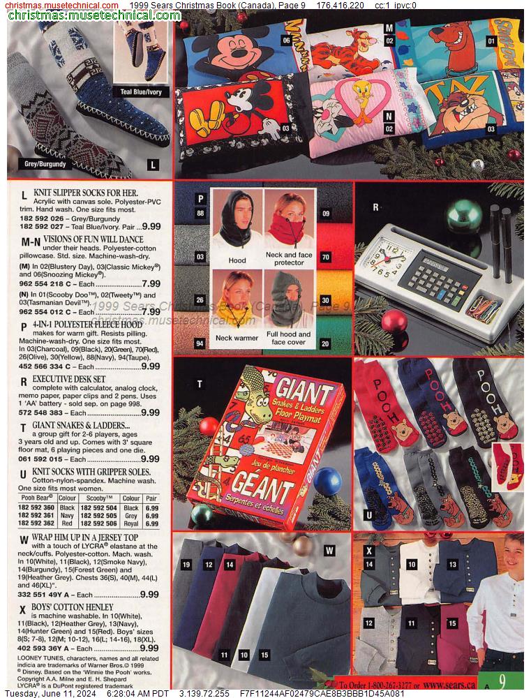 1999 Sears Christmas Book (Canada), Page 9
