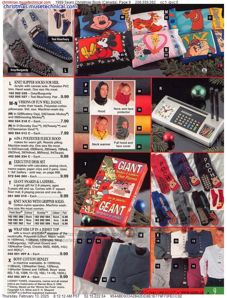 1999 Sears Christmas Book (Canada), Page 9