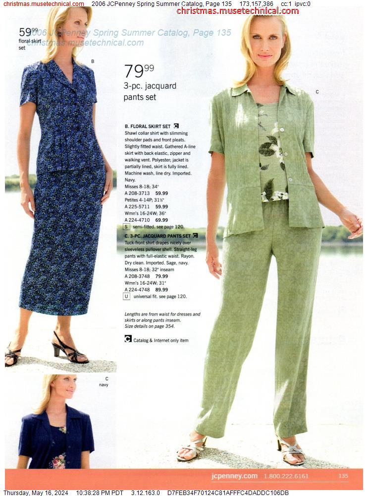 2006 JCPenney Spring Summer Catalog, Page 135