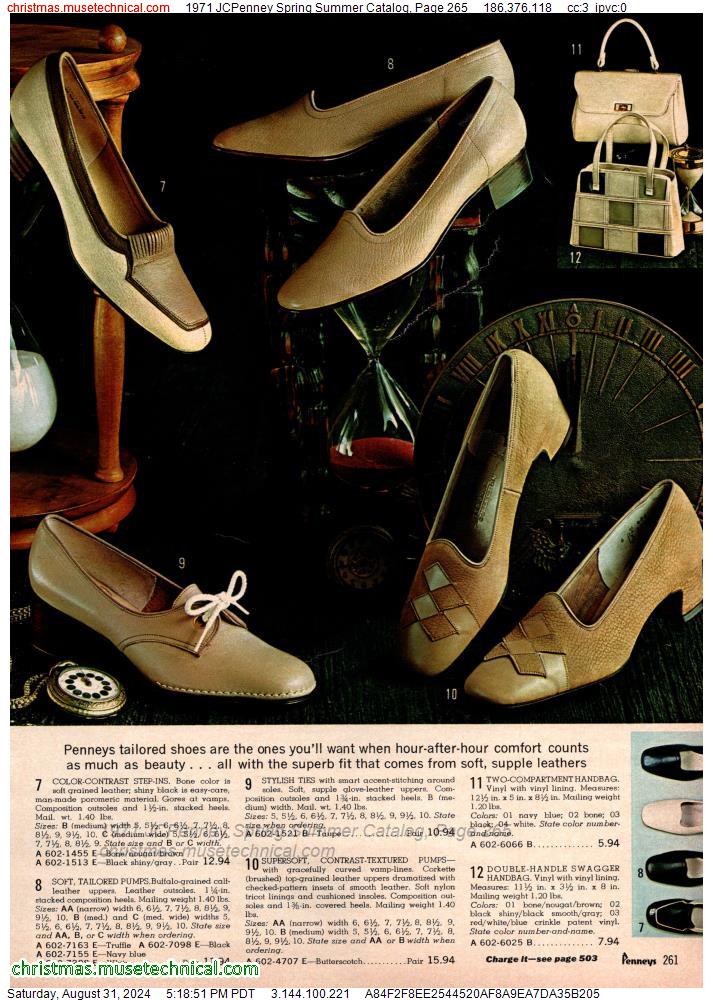 1971 JCPenney Spring Summer Catalog, Page 265