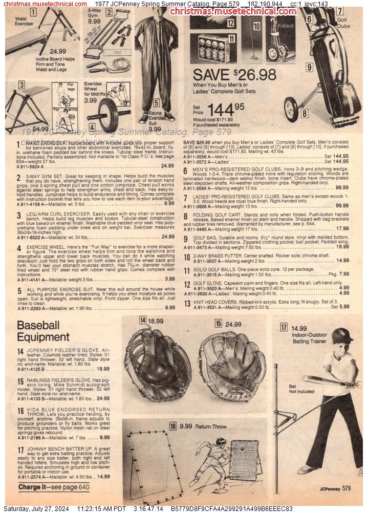 1977 JCPenney Spring Summer Catalog, Page 579