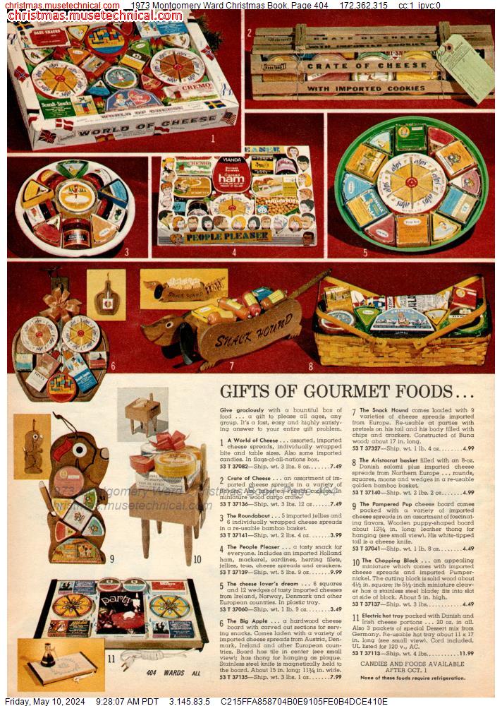 1973 Montgomery Ward Christmas Book, Page 404