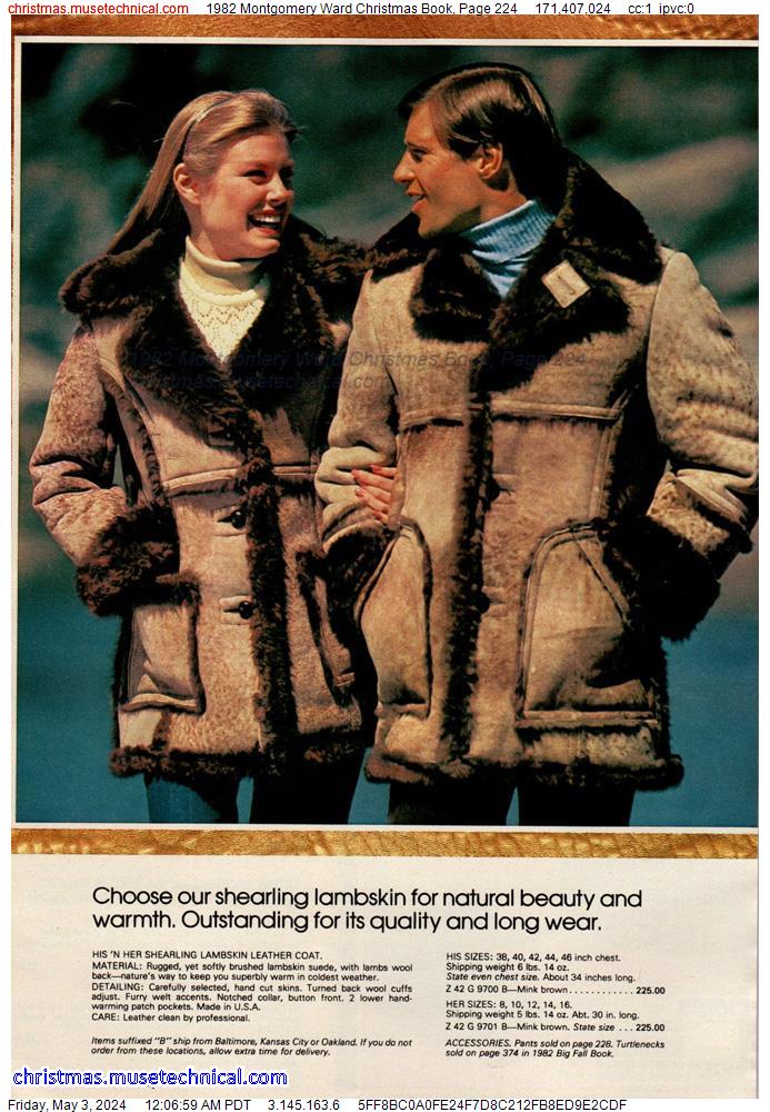 1982 Montgomery Ward Christmas Book, Page 224