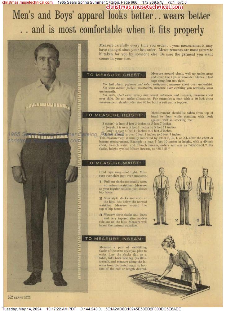 1965 Sears Spring Summer Catalog, Page 666